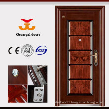 ISO9001 Longlasting quality safety metal sheet door